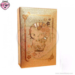 Baraja Hello Kitty Dorada - Sanrio - Tienda de Productos Kawaii Kpop en LIMA - PERU