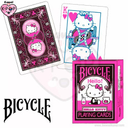 Baraja Hello Kitty - Bicycle - Tienda de Productos Kawaii Kpop en LIMA - PERU
