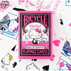 Baraja Hello Kitty - Bicycle - Tienda de Productos Kawaii Kpop en LIMA - PERU