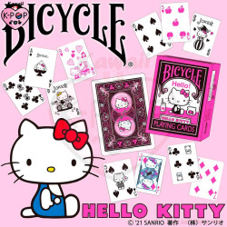 Baraja Hello Kitty - Bicycle - Tienda de Productos Kawaii Kpop en LIMA - PERU