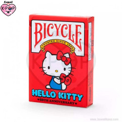 Baraja Hello Kitty - 50th Aniversario - Bicycle - Tienda de Productos Kawaii Kpop en LIMA - PERU