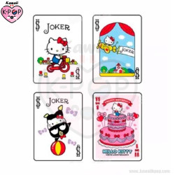 Baraja Hello Kitty - 50th Aniversario - Bicycle - Tienda de Productos Kawaii Kpop en LIMA - PERU